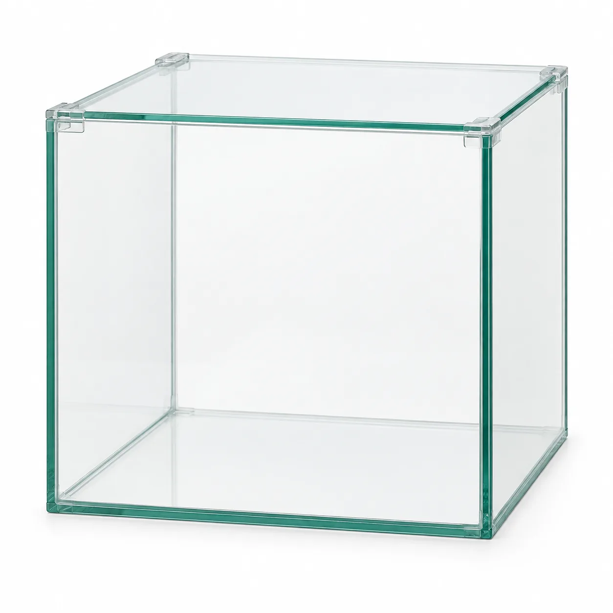 Aquario Cubo 20X20X20 com Tampa 8L